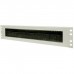 INT 712484 19" 2U CABLE ENTRY PANEL WITH BRUSH GREY