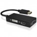 ICY BOX IB-AC1031 ADAPTER DP TO HDMI/ DVI-D/VGA /60233