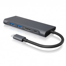 ICY BOX IB-DK4022-CPD USB Type-C DockingStation with integrated cable