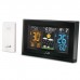 LIFE TUNDRA CURVED WEATHER STATION WITH ADAPTOR, WIRELESS OUTDOOR SENSOR, CLOCK & ALARM