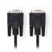 NEDIS CCGP59000BK50 VGA Cable, VGA Male - VGA Male, 5m, Black