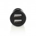 NEDIS CCHAU480ABK Car Charger, 4.8 A, 2-outputs, USB-A | Black