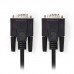 NEDIS CCGP59000BK200 VGA Cable, VGA Male - VGA Male, 20 m, Black