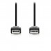 NEDIS CCGP60000BK20 USB 2.0 Cable  A Male-A Male 2.0m Black