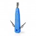 NEDIS CCGP89555BU LSA Punch-down Tool Blue