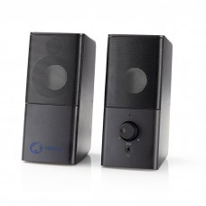 NEDIS GSPR10020BK Gaming Speakers 2.0 USB powered 3.5mm jack 18 W